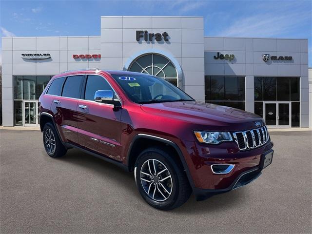 used 2021 Jeep Grand Cherokee car, priced at $27,022