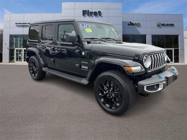 used 2024 Jeep Wrangler 4xe car, priced at $48,995