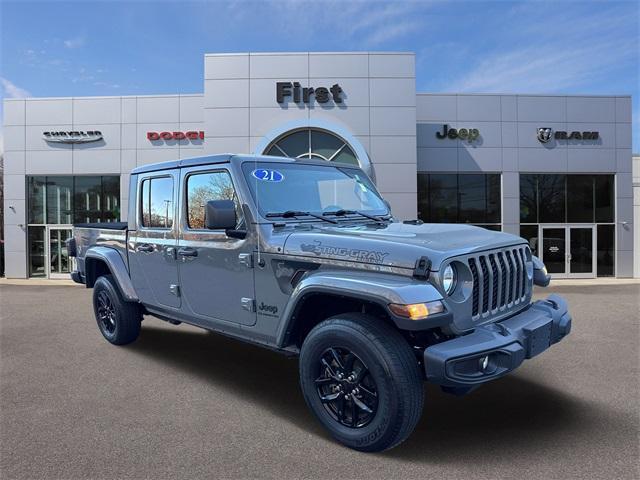 used 2021 Jeep Gladiator car, priced at $31,995