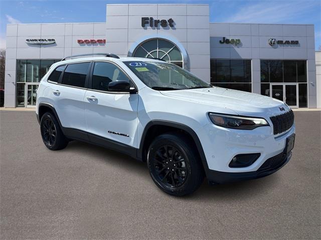 used 2023 Jeep Cherokee car, priced at $31,500