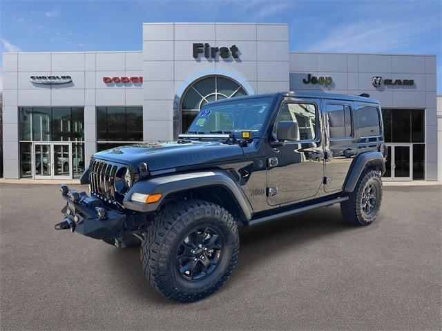 used 2021 Jeep Wrangler Unlimited car, priced at $34,008