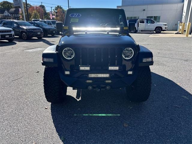 used 2021 Jeep Wrangler Unlimited car, priced at $34,008
