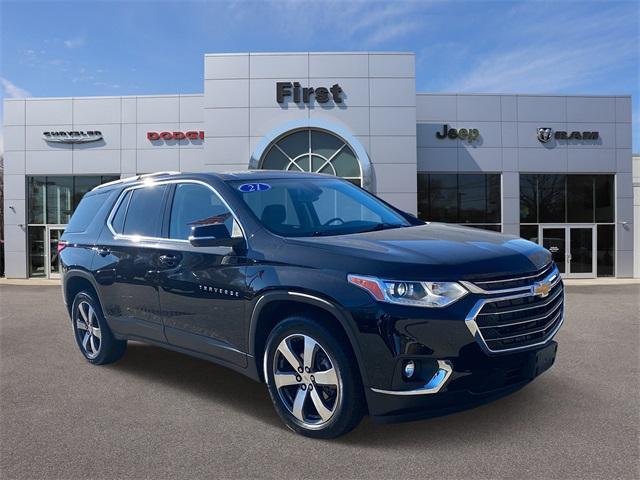 used 2021 Chevrolet Traverse car, priced at $31,495