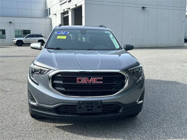 used 2021 GMC Terrain car, priced at $18,995