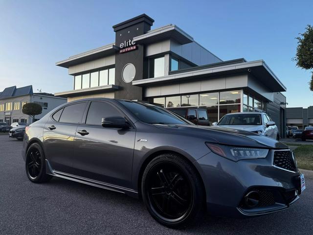 used 2018 Acura TLX car, priced at $19,995