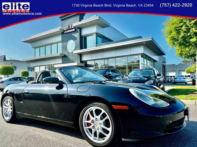 used 2003 Porsche Boxster car, priced at $18,495