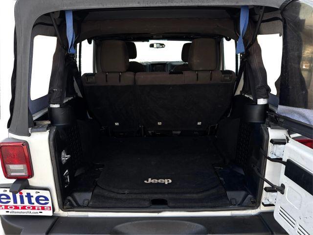 used 2015 Jeep Wrangler Unlimited car, priced at $13,995