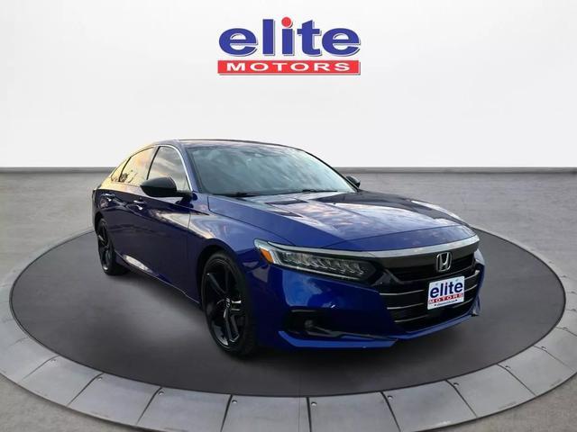 used 2021 Honda Accord car, priced at $21,995