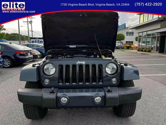 used 2016 Jeep Wrangler Unlimited car, priced at $20,995