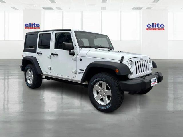 used 2016 Jeep Wrangler Unlimited car, priced at $14,995