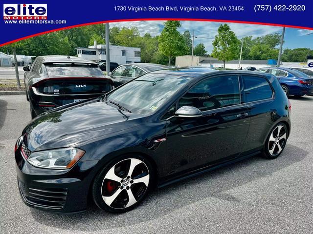 used 2016 Volkswagen Golf GTI car, priced at $12,995