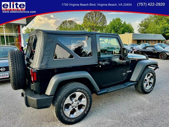 used 2012 Jeep Wrangler car, priced at $15,995