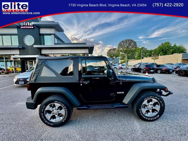 used 2012 Jeep Wrangler car, priced at $15,995