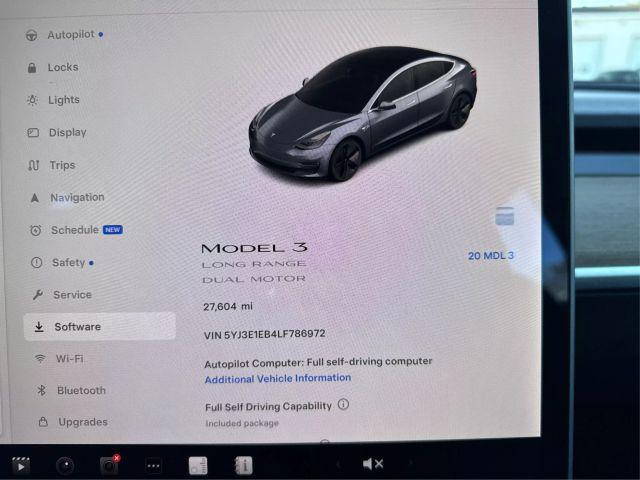 used 2020 Tesla Model 3 car, priced at $25,995