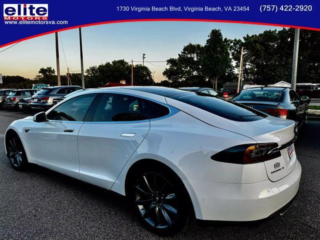 used 2015 Tesla Model S car, priced at $25,995