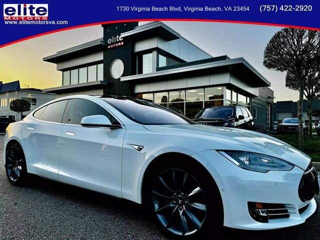 used 2015 Tesla Model S car, priced at $25,995