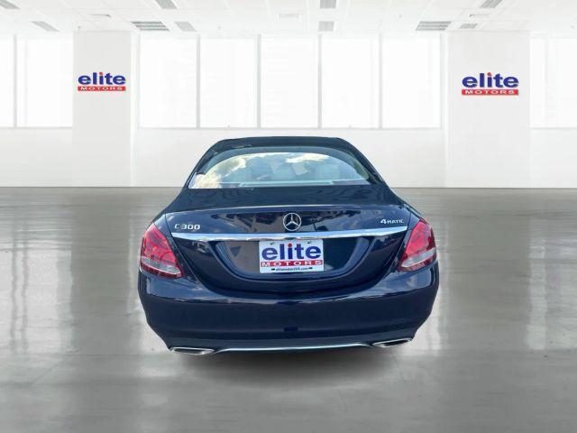 used 2018 Mercedes-Benz C-Class car, priced at $19,995