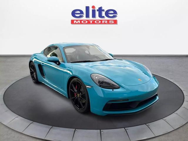 used 2018 Porsche 718 Cayman car, priced at $68,995