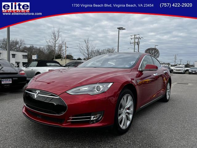 used 2015 Tesla Model S car, priced at $29,995