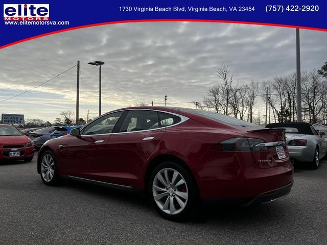 used 2015 Tesla Model S car, priced at $29,995