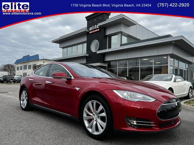 used 2015 Tesla Model S car, priced at $28,995