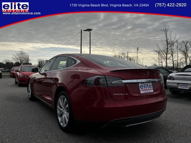 used 2015 Tesla Model S car, priced at $28,995