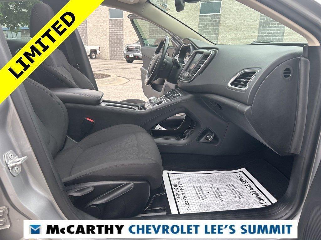 used 2016 Chrysler 200 car, priced at $15,000