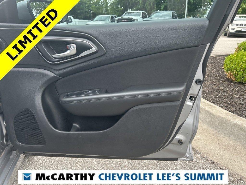 used 2016 Chrysler 200 car, priced at $15,000