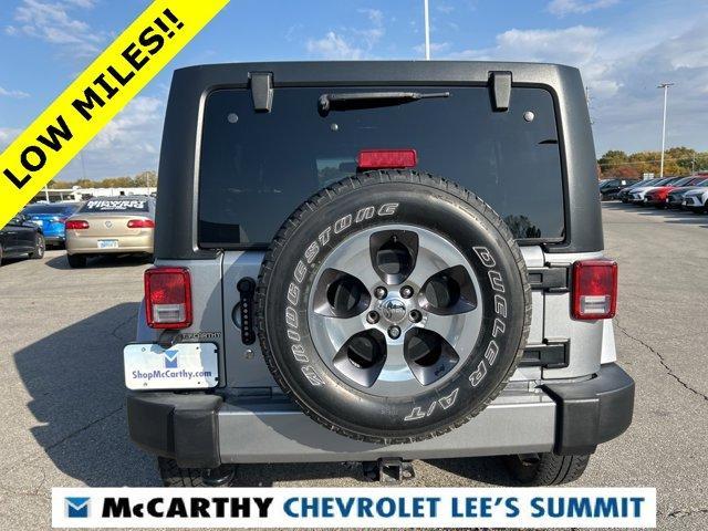 used 2016 Jeep Wrangler Unlimited car, priced at $22,700