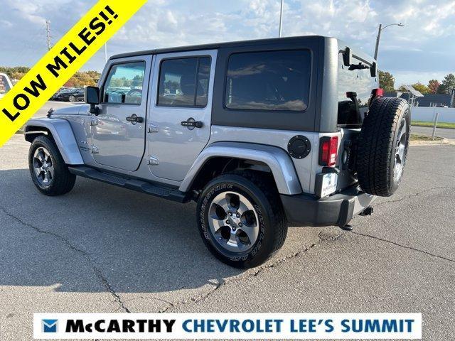 used 2016 Jeep Wrangler Unlimited car, priced at $22,700