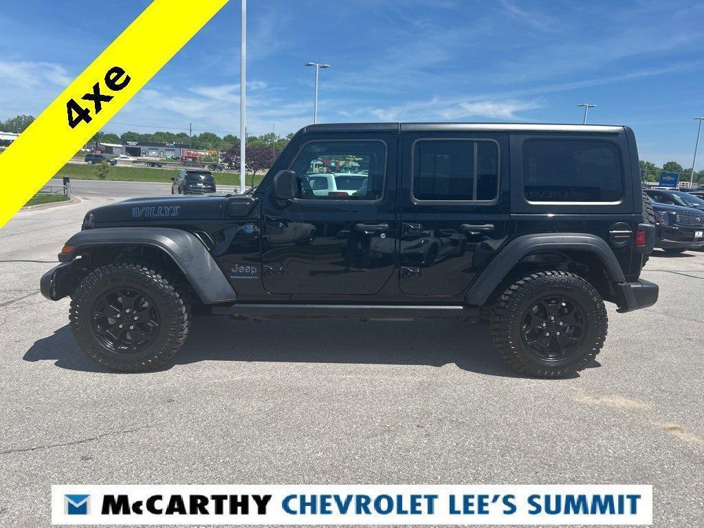 used 2023 Jeep Wrangler 4xe car, priced at $29,400