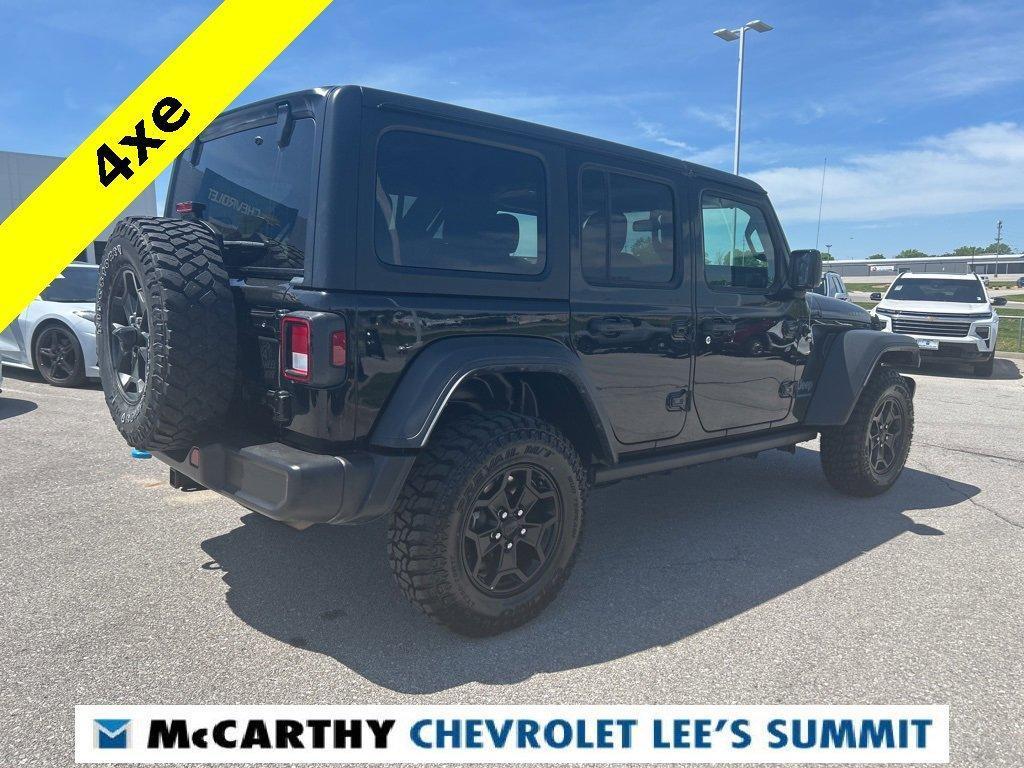 used 2023 Jeep Wrangler 4xe car, priced at $29,400