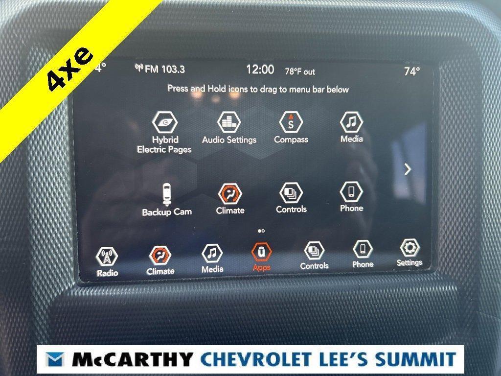 used 2023 Jeep Wrangler 4xe car, priced at $29,400