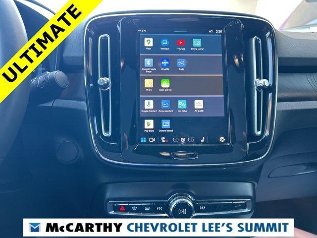 used 2023 Volvo C40 Recharge Pure Electric car, priced at $36,900