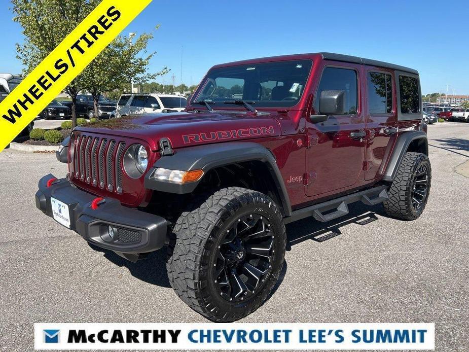 used 2021 Jeep Wrangler Unlimited car, priced at $37,500