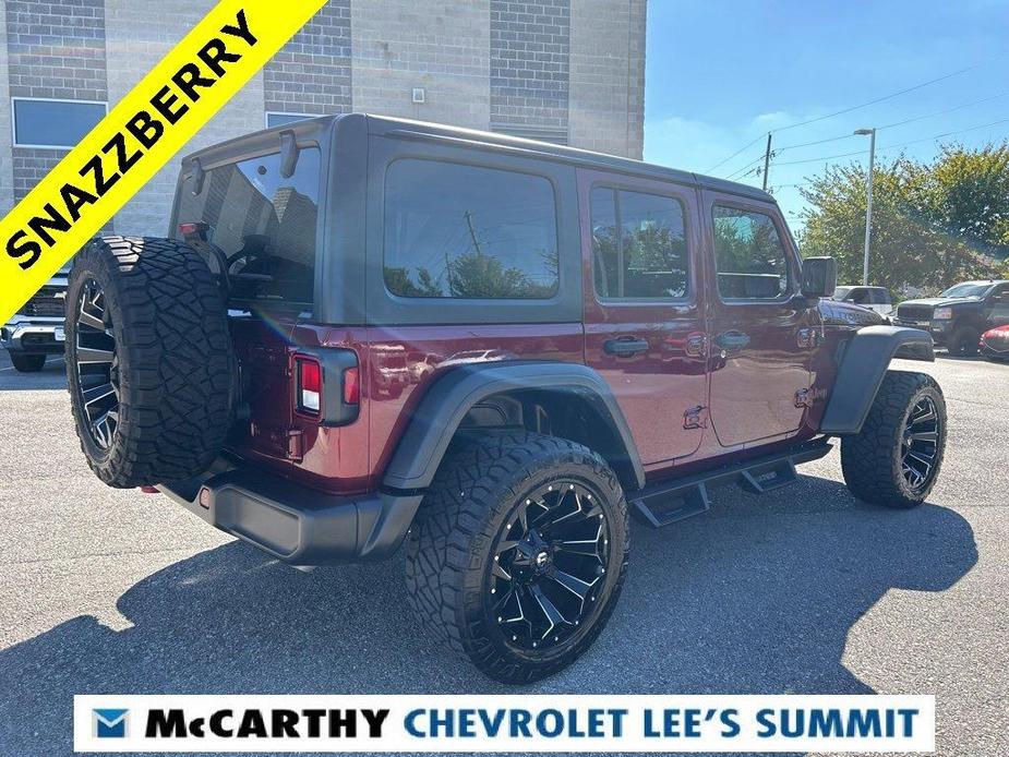 used 2021 Jeep Wrangler Unlimited car, priced at $37,500