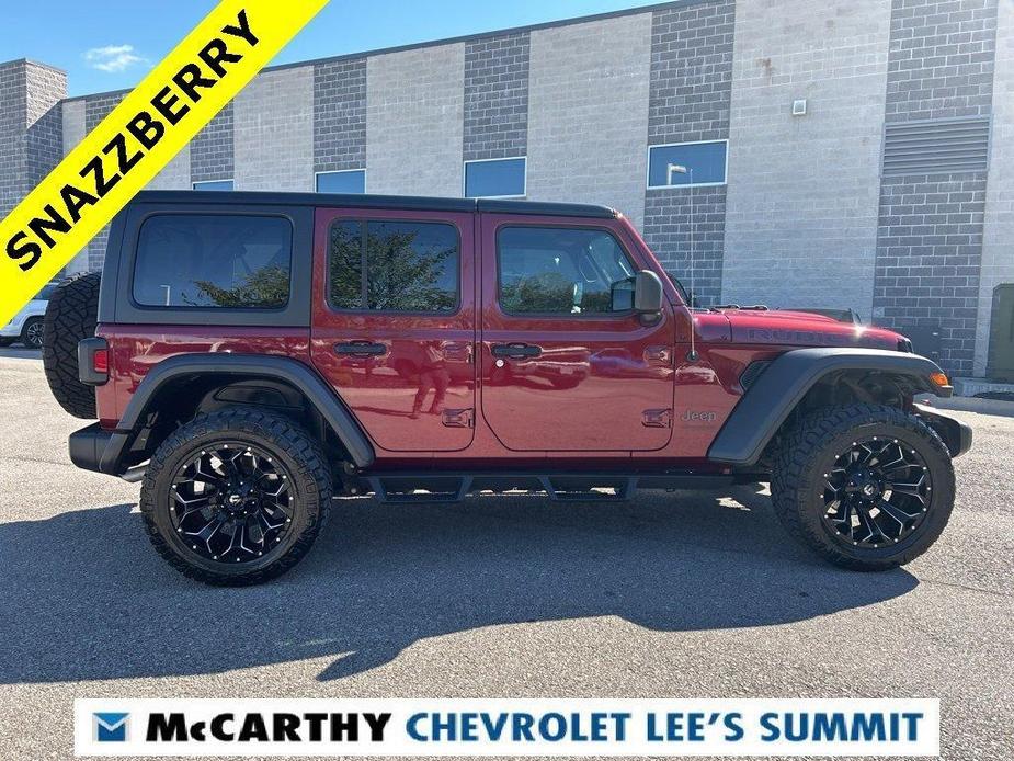 used 2021 Jeep Wrangler Unlimited car, priced at $37,500