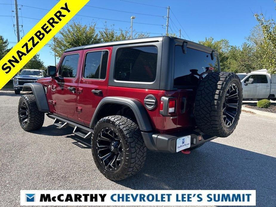 used 2021 Jeep Wrangler Unlimited car, priced at $37,500