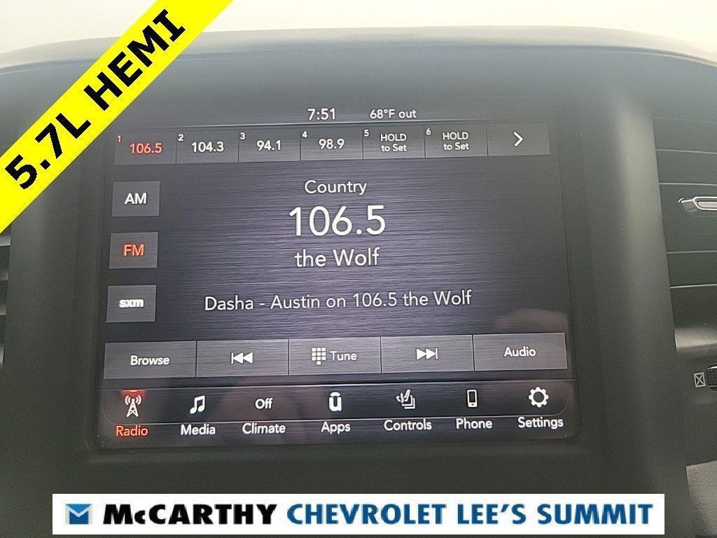 used 2021 Ram 1500 car, priced at $27,000