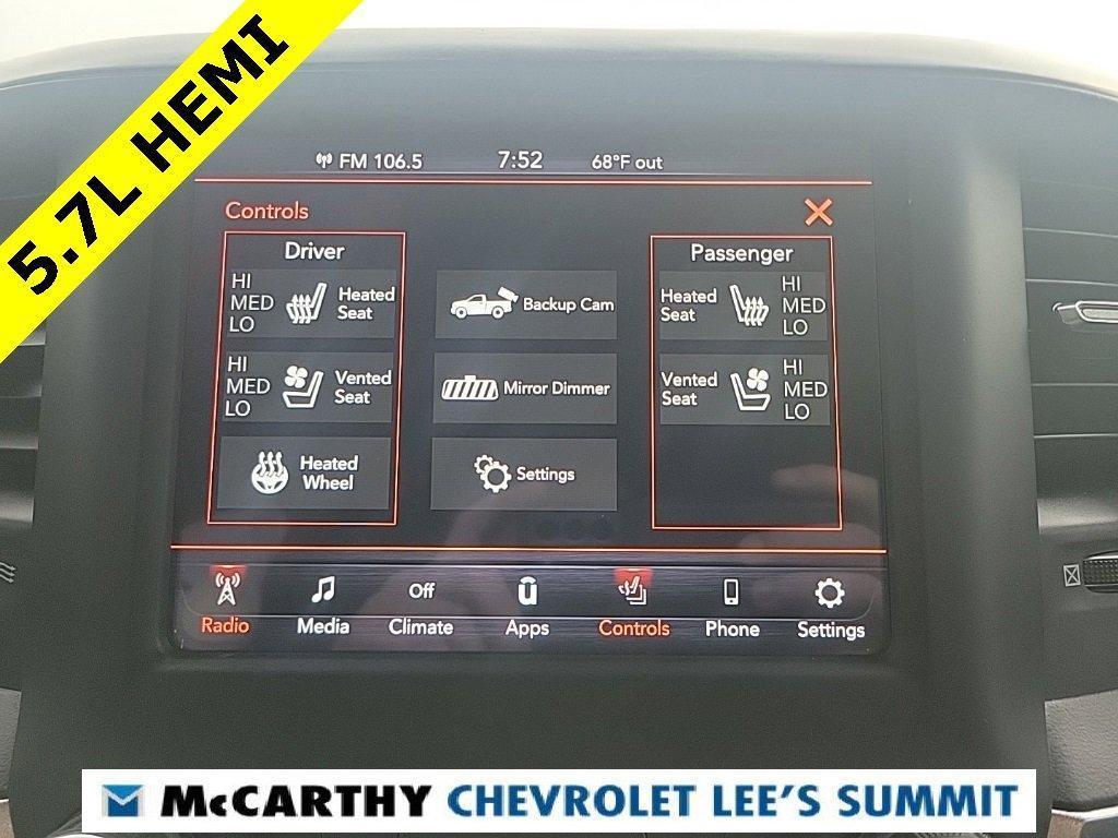 used 2021 Ram 1500 car, priced at $27,000