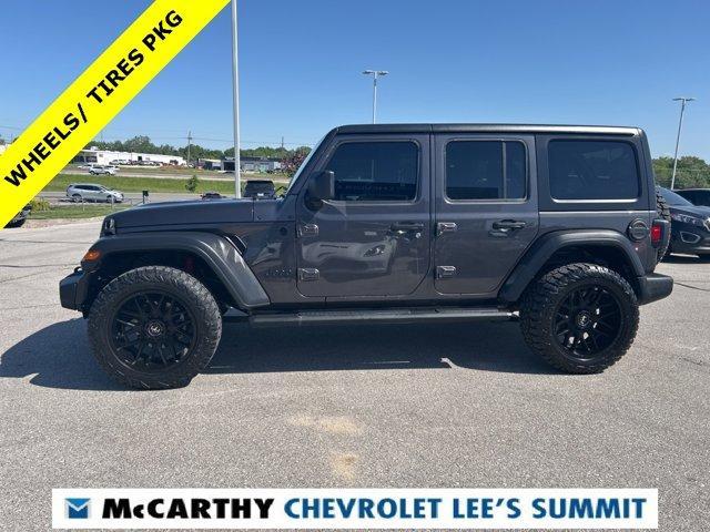used 2021 Jeep Wrangler Unlimited car, priced at $31,000