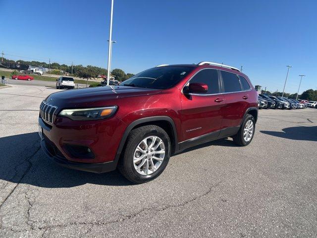 used 2019 Jeep Cherokee car, priced at $10,500