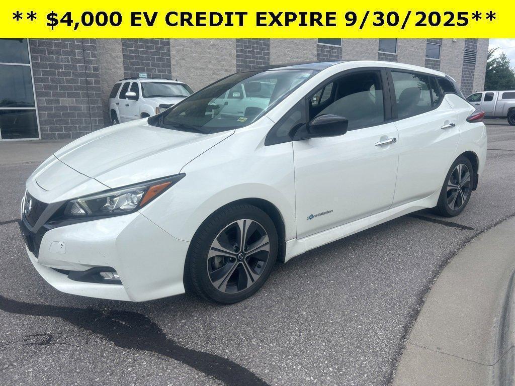 used 2018 Nissan Leaf car, priced at $8,500