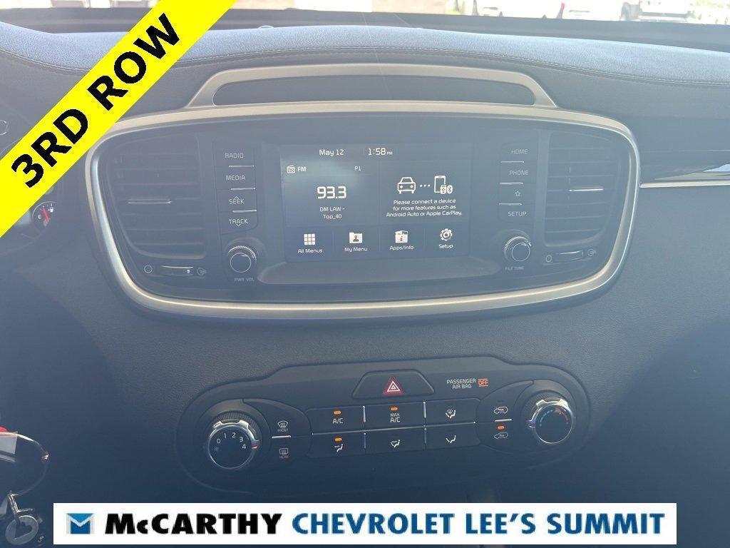 used 2020 Kia Sorento car, priced at $17,000