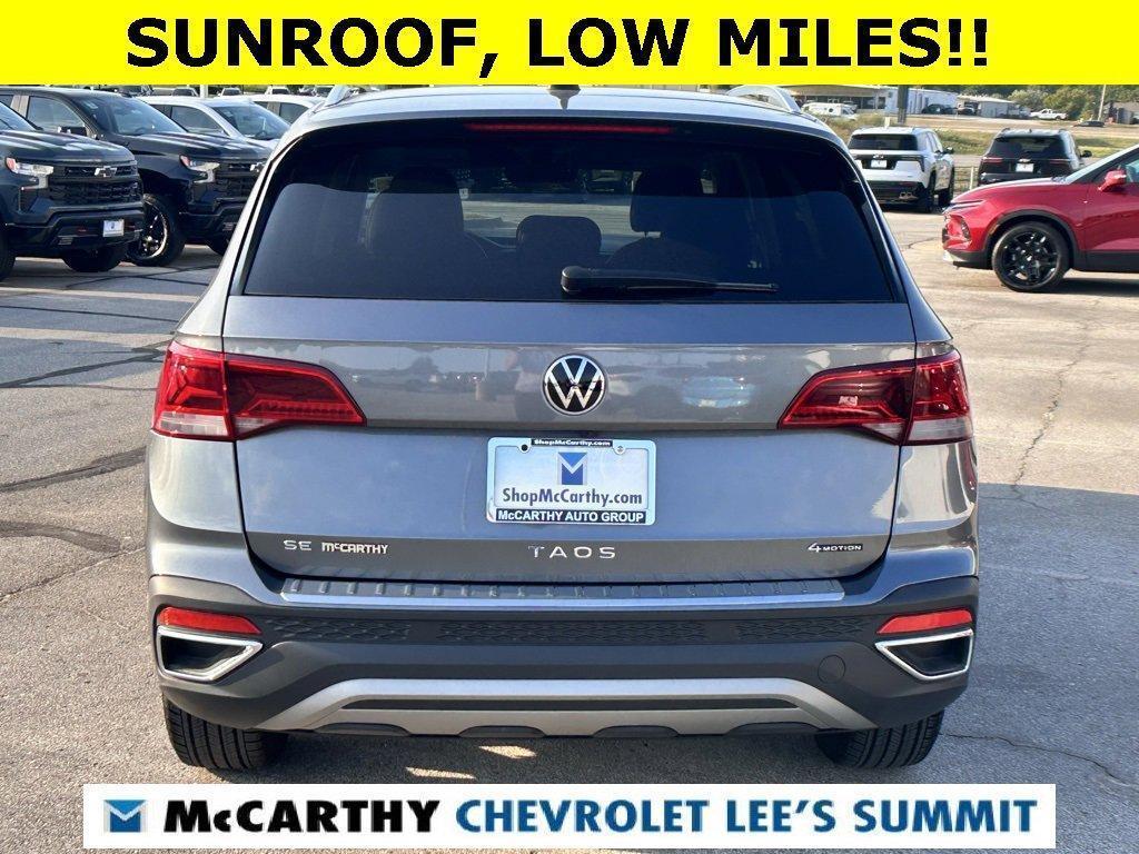 used 2024 Volkswagen Taos car, priced at $27,200