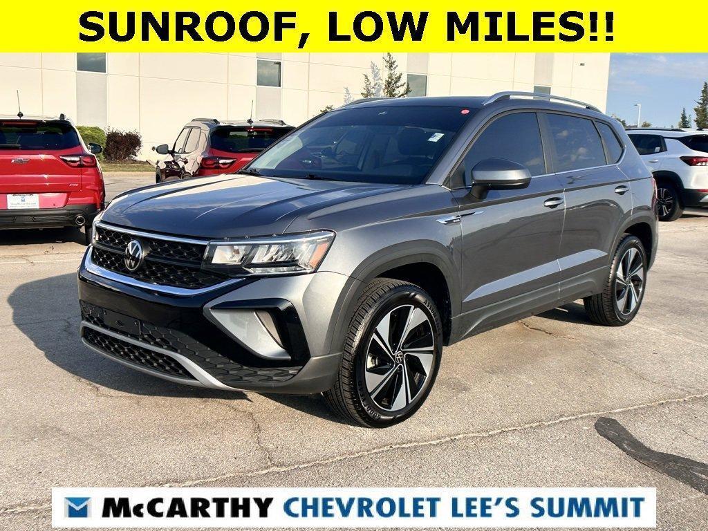 used 2024 Volkswagen Taos car, priced at $27,200