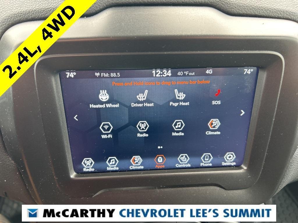 used 2021 Jeep Renegade car, priced at $17,400