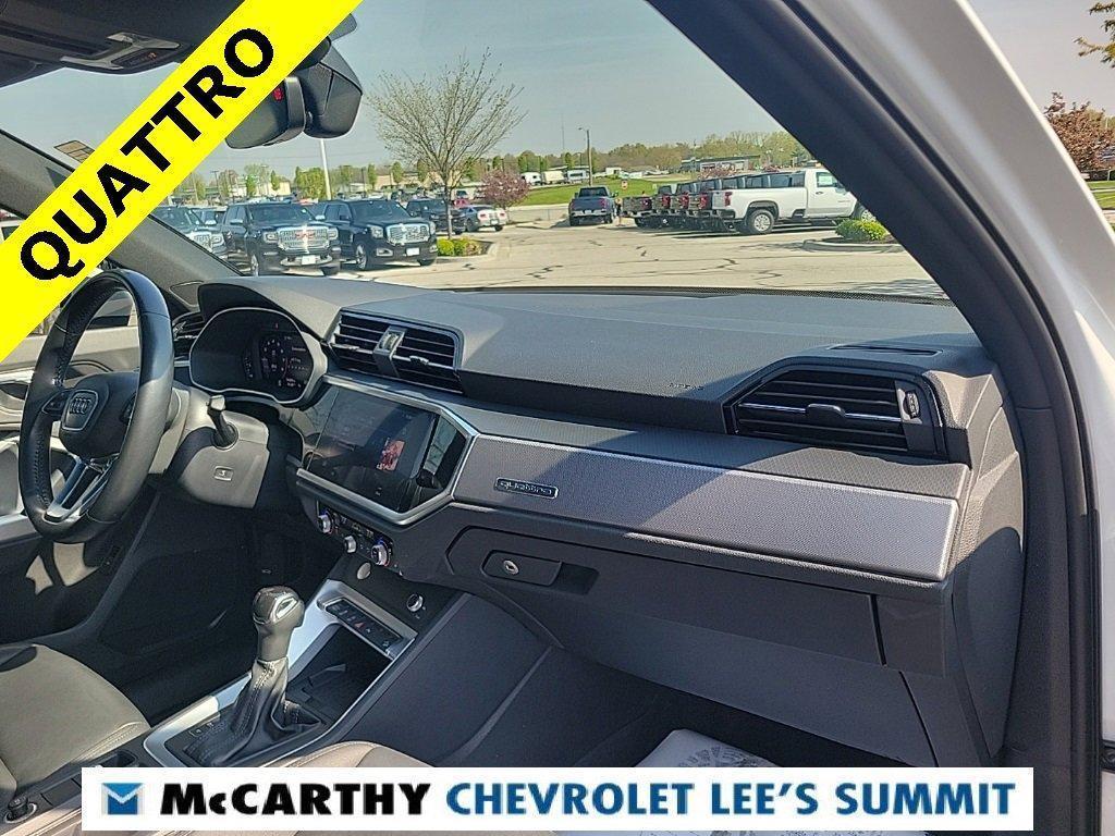 used 2020 Audi Q3 car, priced at $25,000