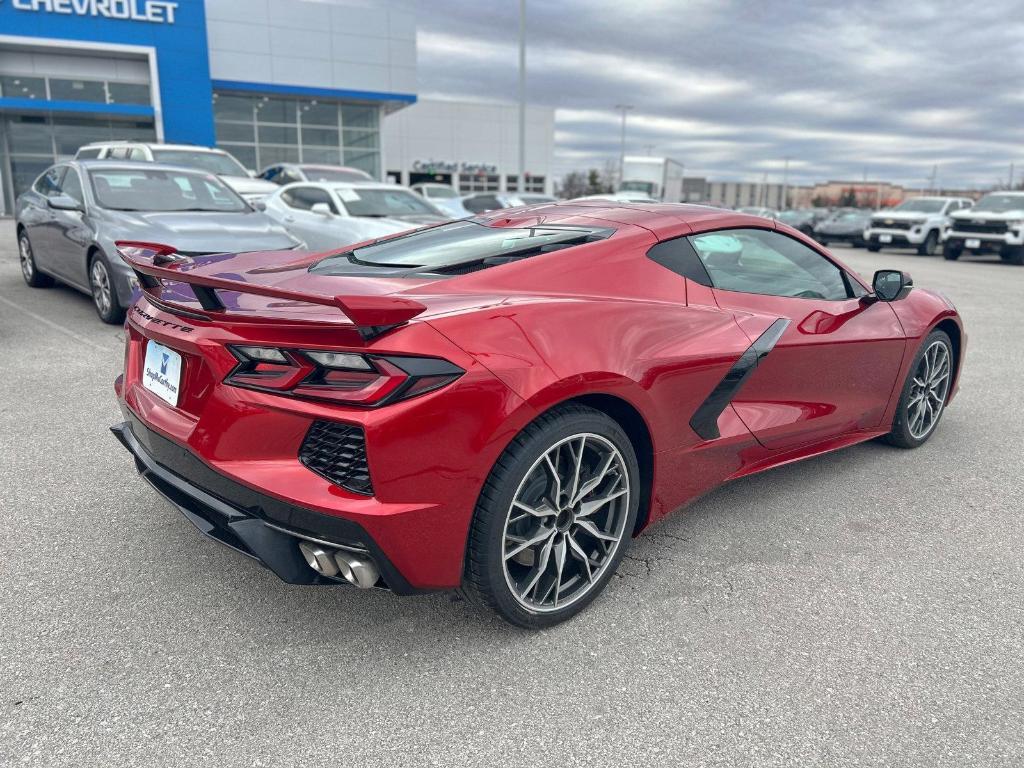 new 2025 Chevrolet Corvette car, priced at $76,175