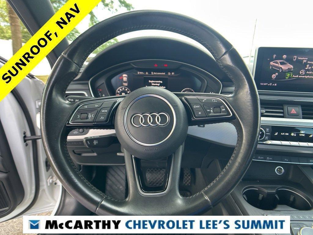 used 2017 Audi A4 car, priced at $14,000